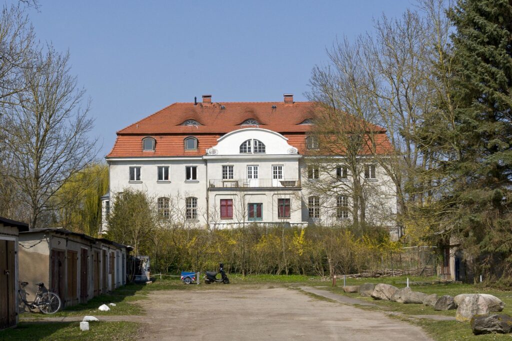 Schloss von hinten